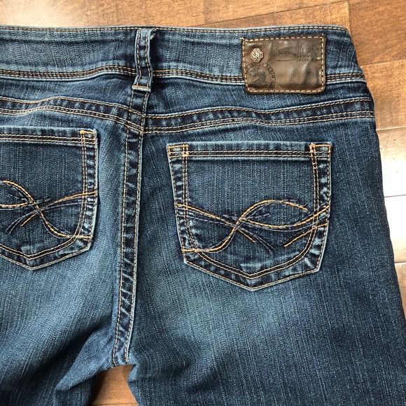 Silver Jeans Blue Suki 17” Bootcut Jeans Size 27 - Picture 10 of 14